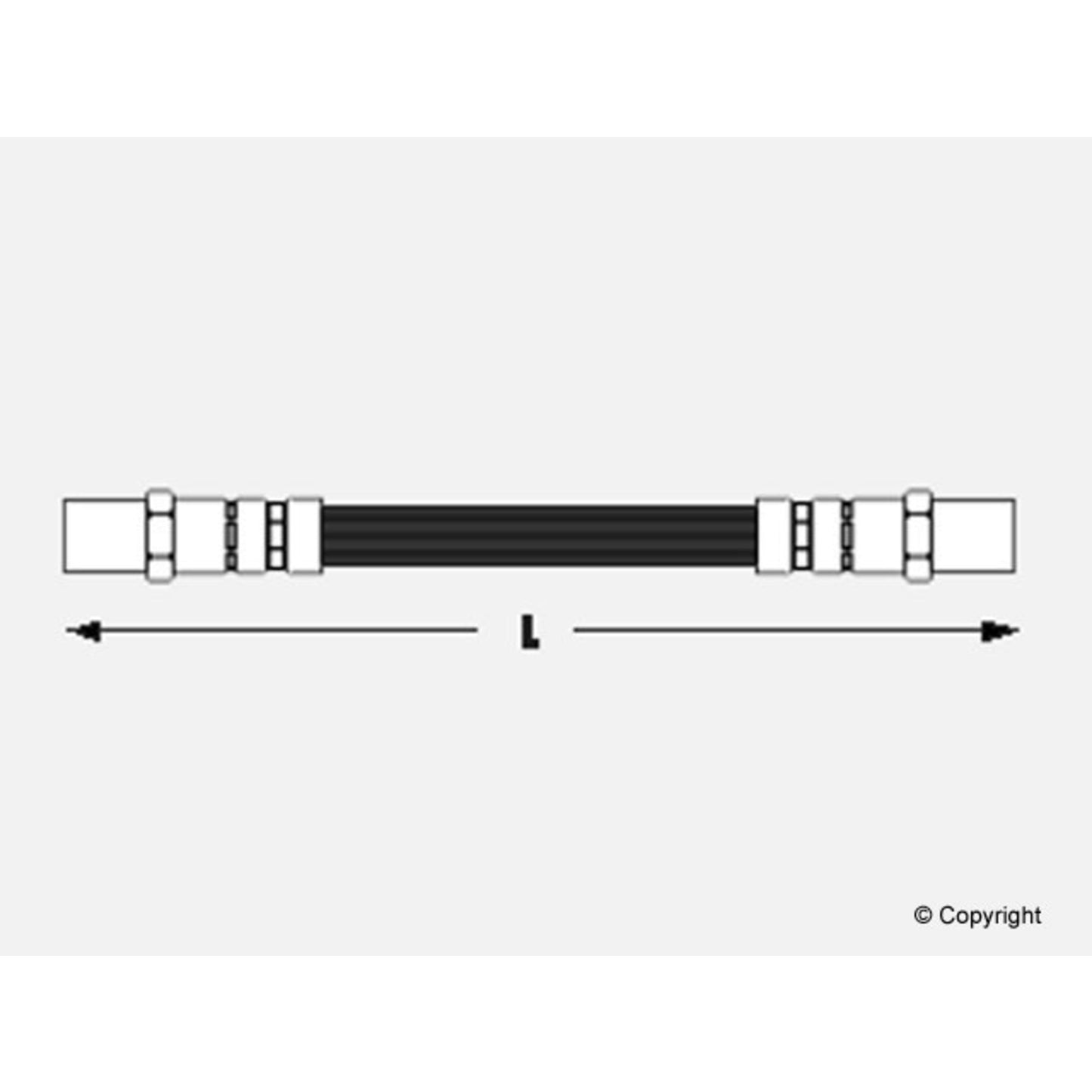 Meyle Brake Hydraulic Hose