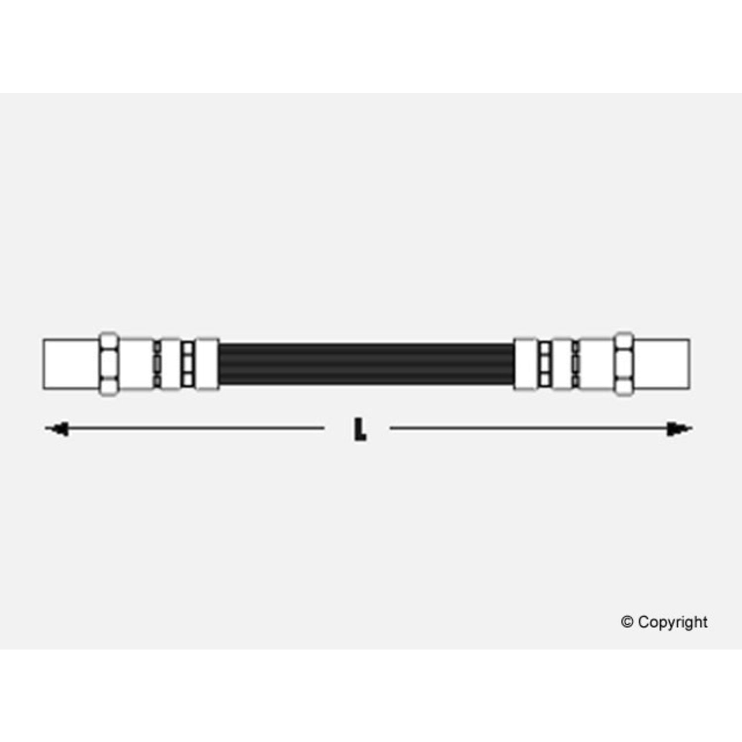 Meyle Brake Hydraulic Hose