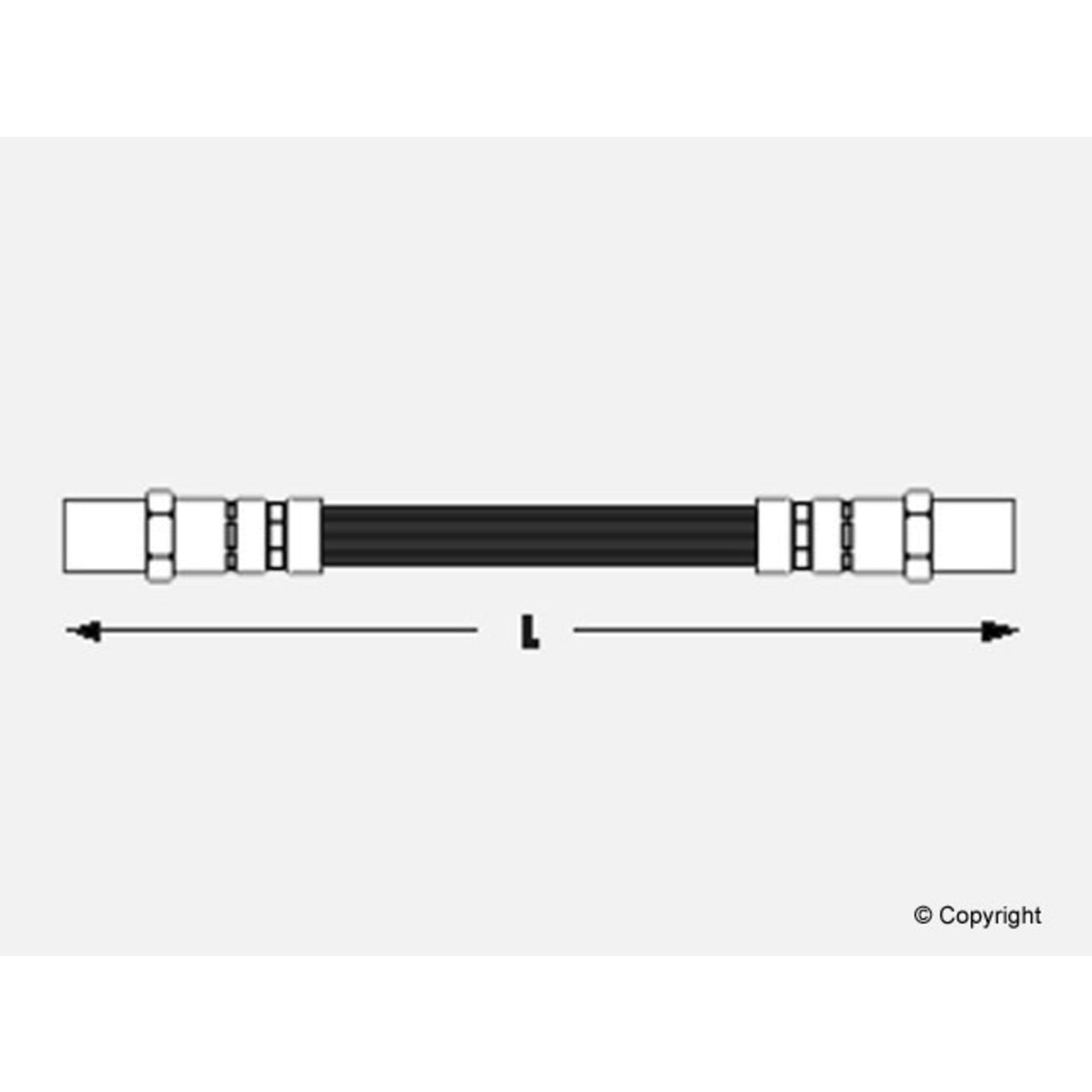 Meyle Brake Hydraulic Hose