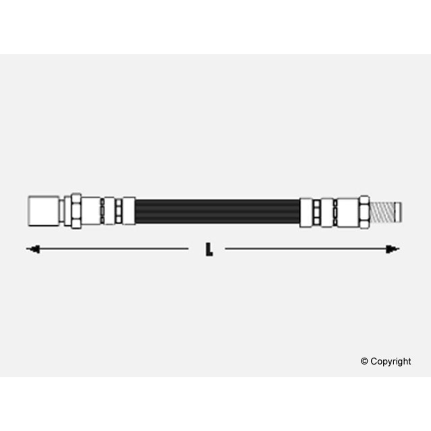 Meyle Brake Hydraulic Hose