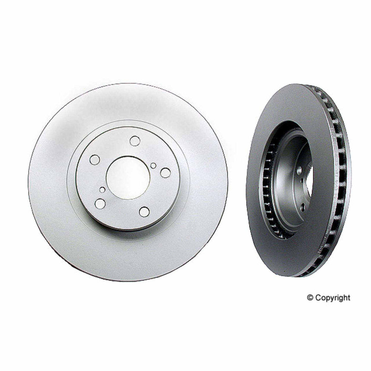 Meyle Replacement Brake Rotor Subaru BRZ 2013- Front