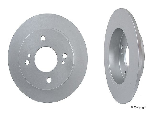 Meyle Rear Brake Disc Rotor - Nissan 240SX 89 - 97 Non ABS 4 Lug