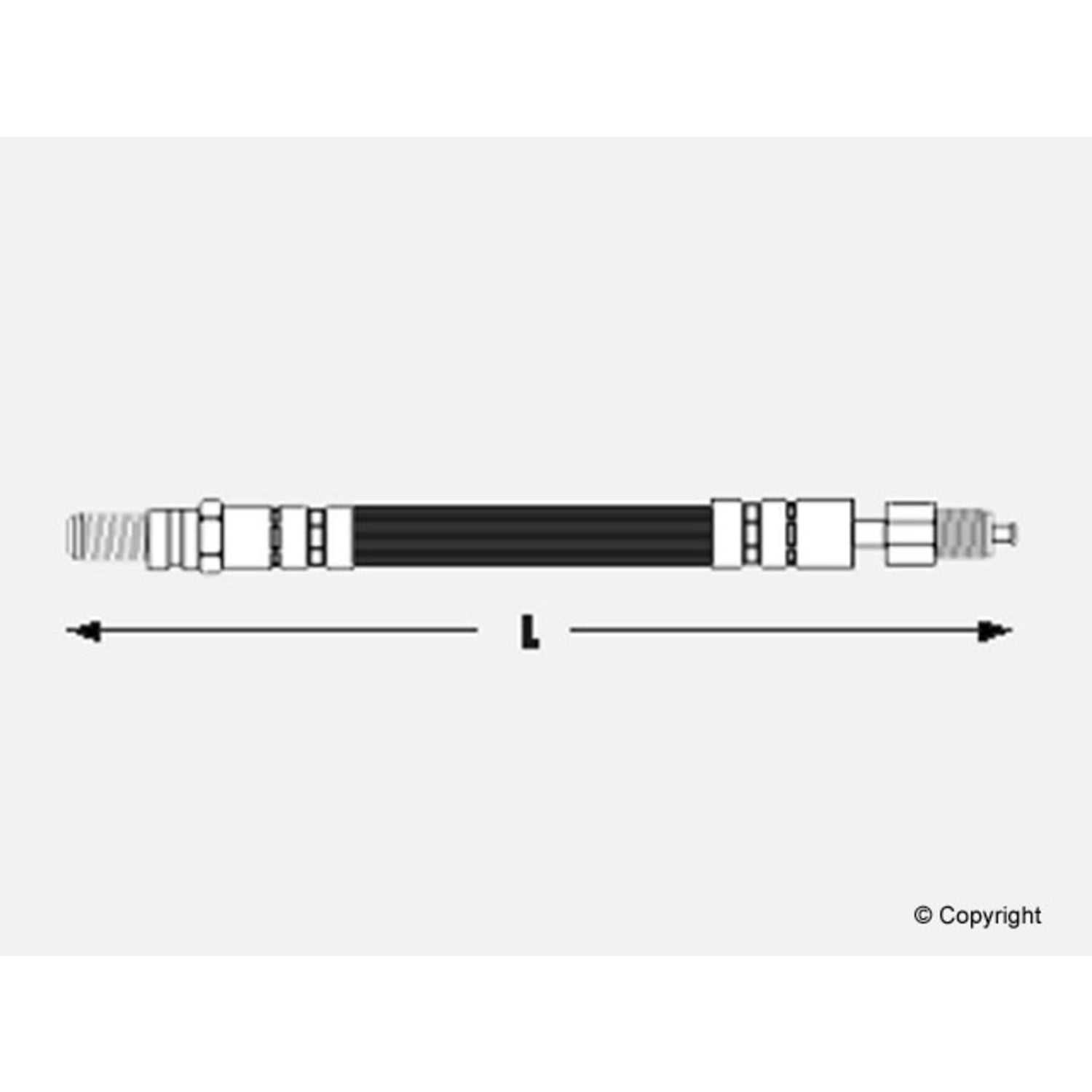 Meyle Brake Hydraulic Hose