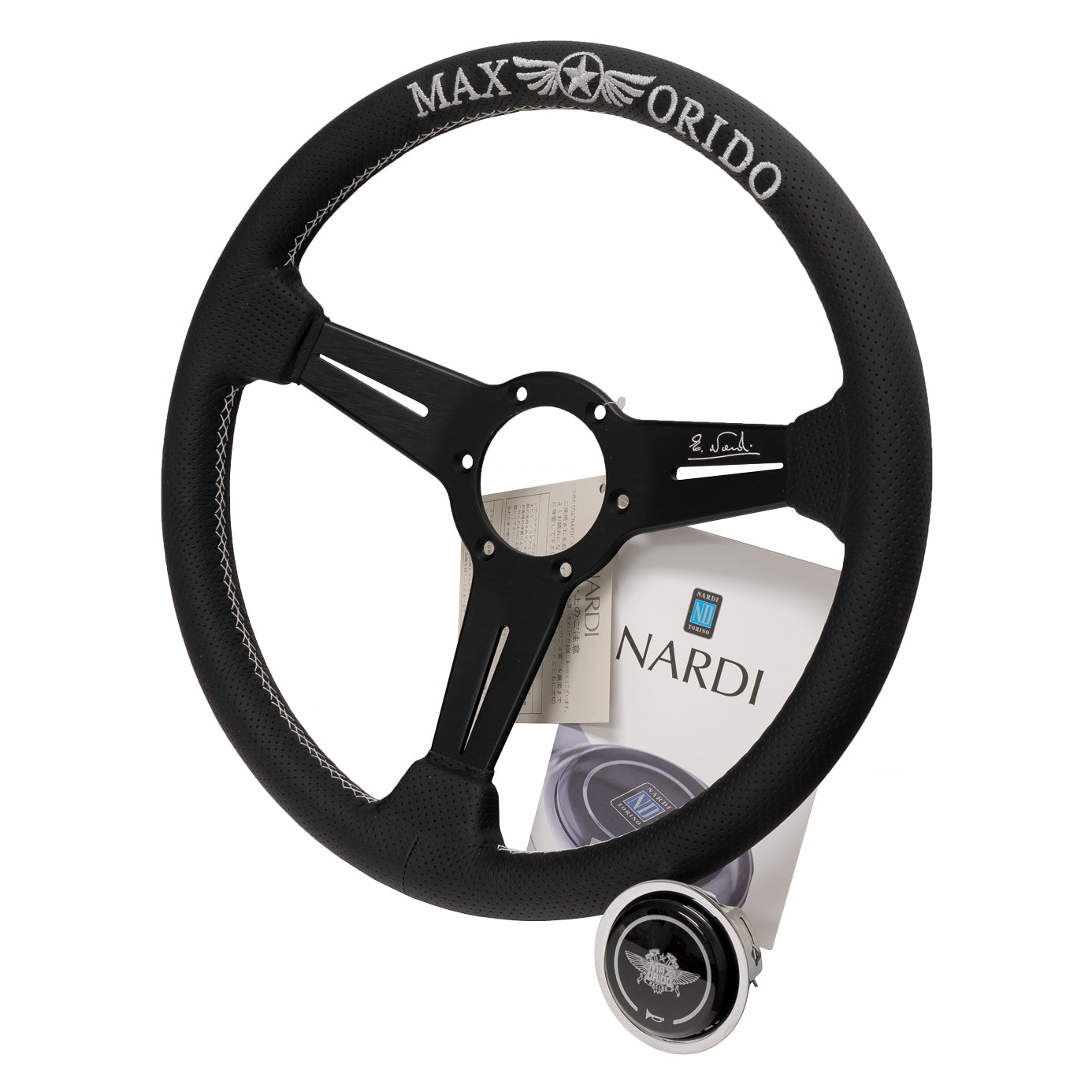 MAX ORIDO × NARDI 2021 Steering Wheel ** SOLD OUT ** *Discontinued