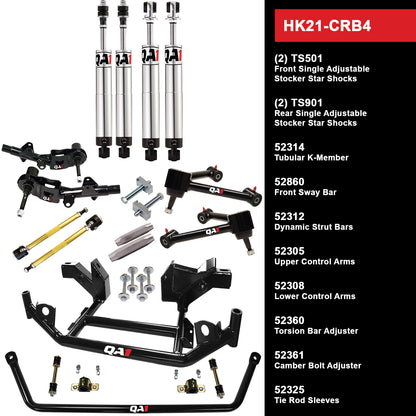 QA1 71-72 Mopar B-Body Handling Kit - Level 1 HK21-CRB4