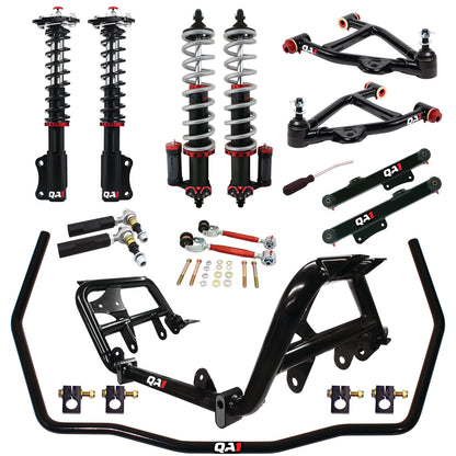 QA1 87-89 Ford Mustang Level 3 Drag Kit w/ Shocks DK43-FMM2