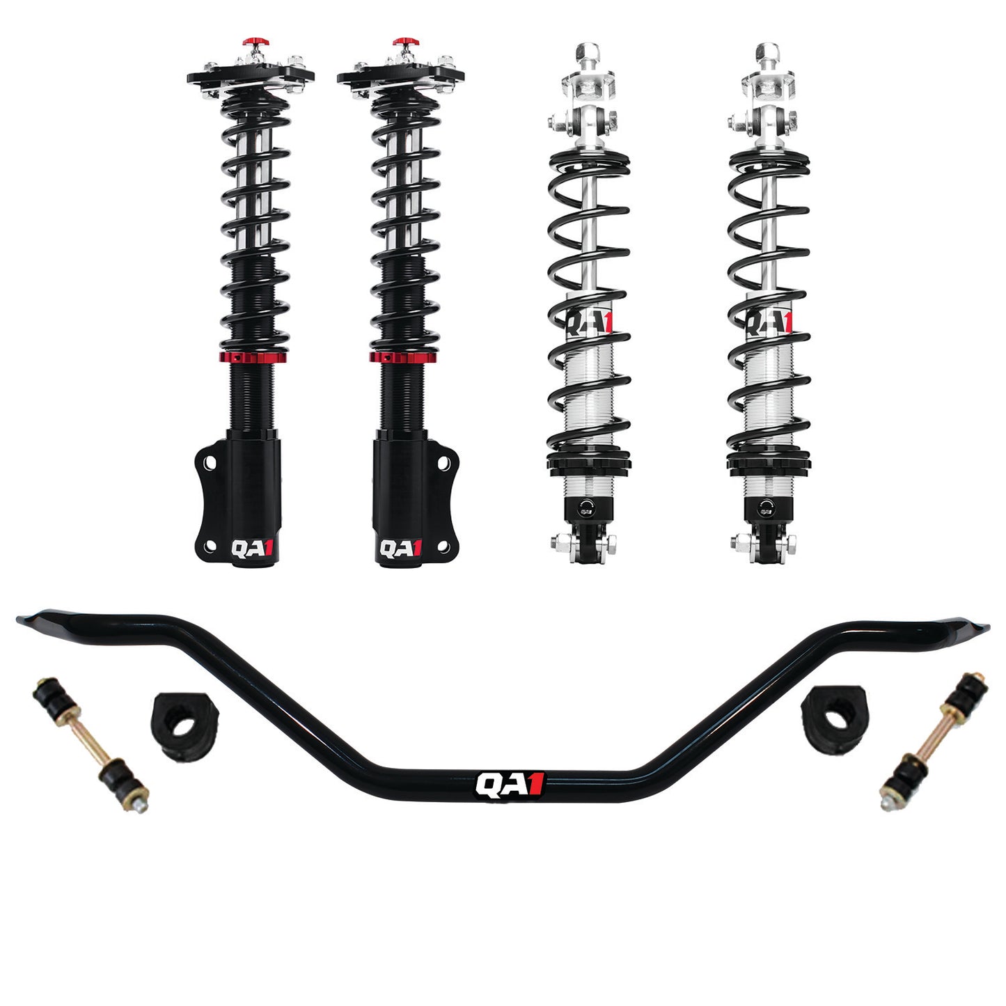 QA1 87-89 Ford Mustang Level 1 Handling Kit w/ Shocks HK41-FMM2