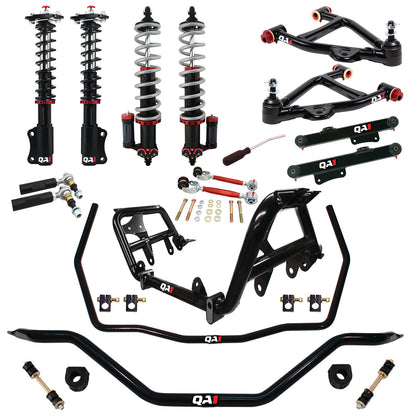 QA1 87-89 Ford Mustang Level 3 Handling Kit w/ Shocks HK43-FMM2