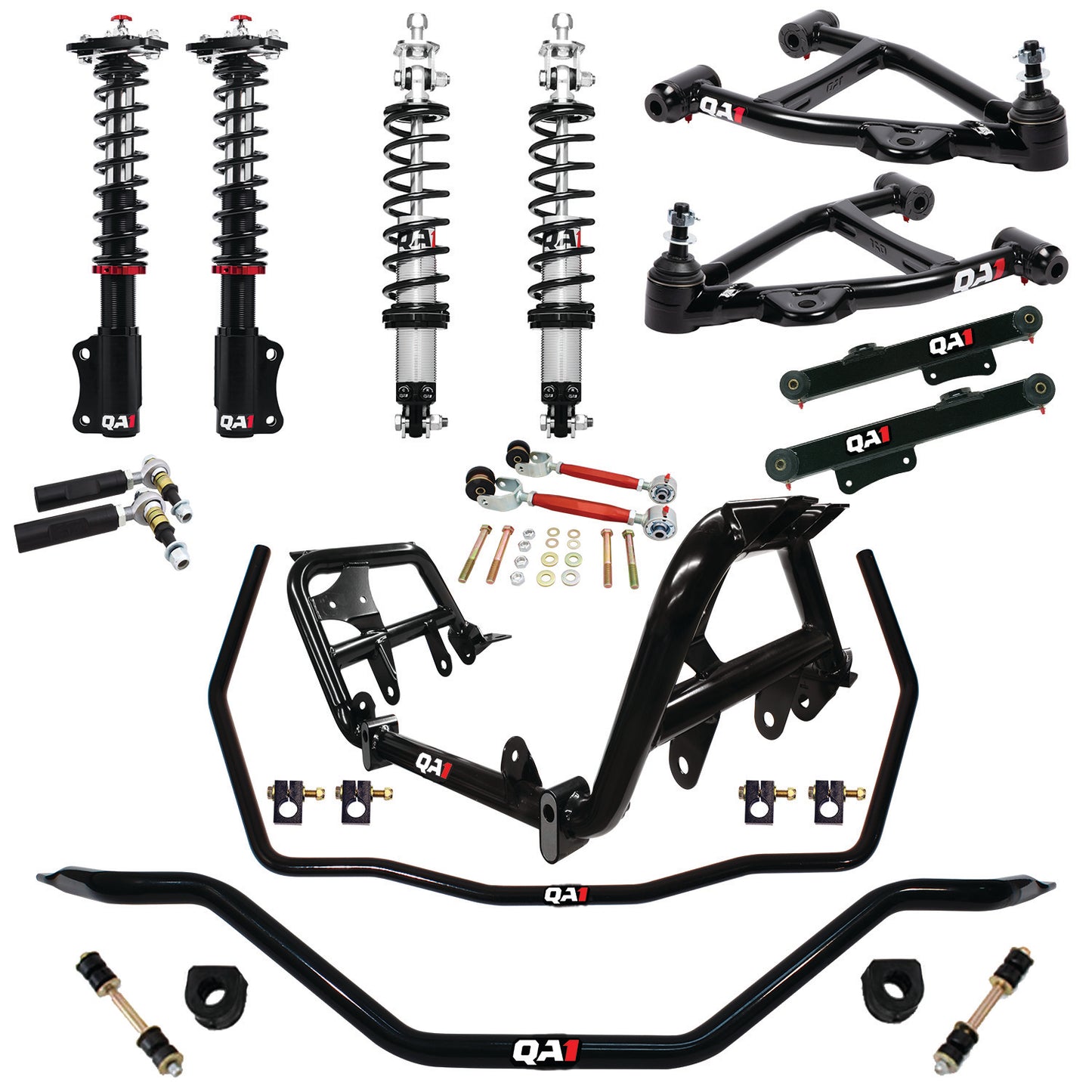 QA1 90-93 Ford Mustang Level 2 Handling Kit w/ Shocks HK42-FMM3