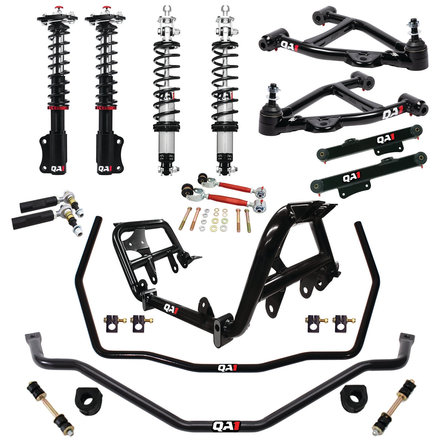 QA1 94-04 Ford Mustang Level 2 Handling Kit w/ Shocks HK42-FMM4