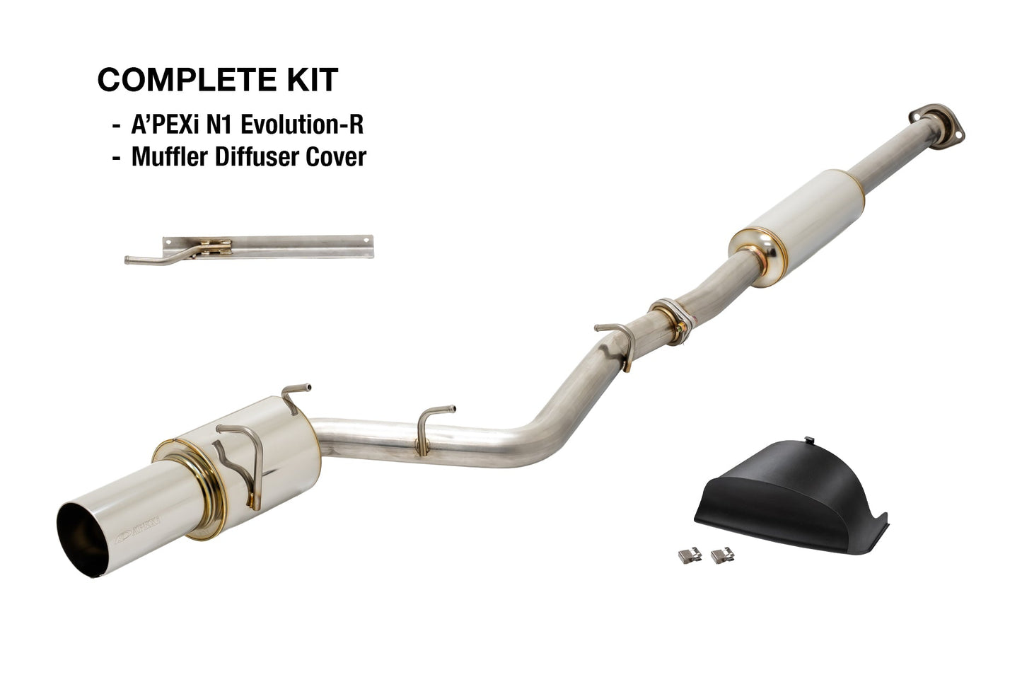 APEXi A'PEXi - N1 Evolution R (Catback) + Muffler Bumper Cover - Toyota GR86 / Subaru BRZ (2022+) & Toyota 86 / Scion FR-S / Subaru BRZ (13-21) ** ETA End of August **