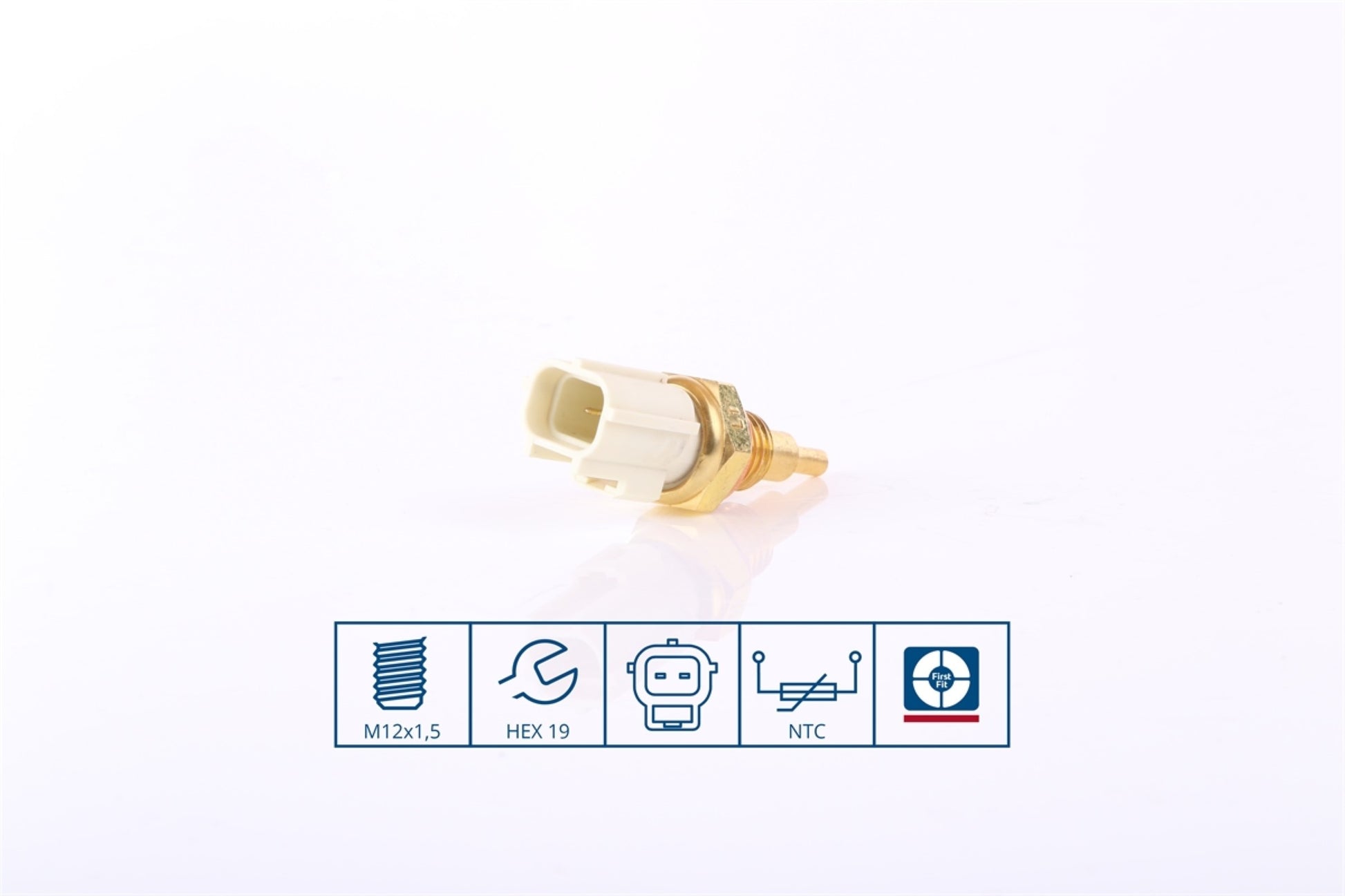 Nissens Engine Coolant Temperature Sensor 207098 image 2