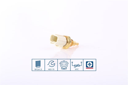 Nissens Engine Coolant Temperature Sensor 207098 image 2