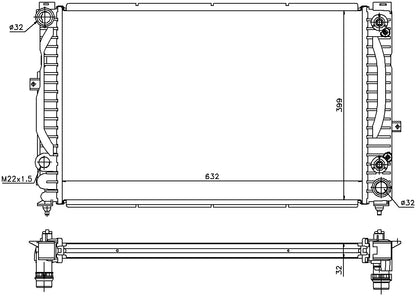 Nissens Radiator 60228A