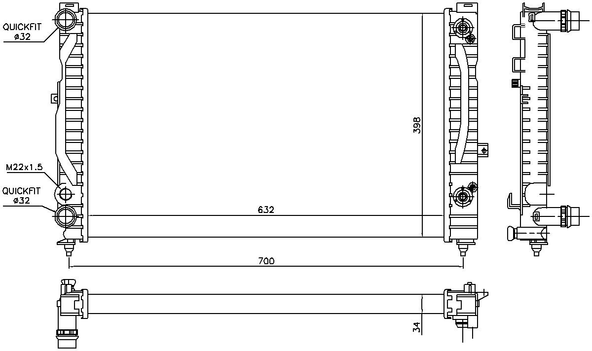 Nissens Radiator 60229