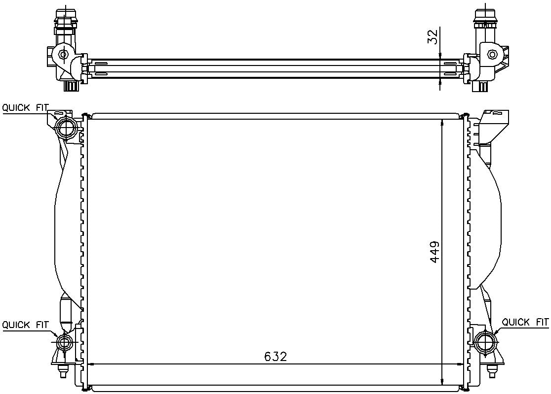 Nissens Radiator