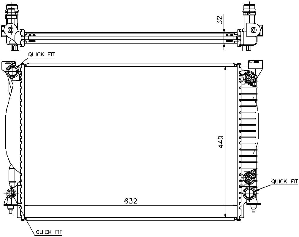 Nissens Radiator