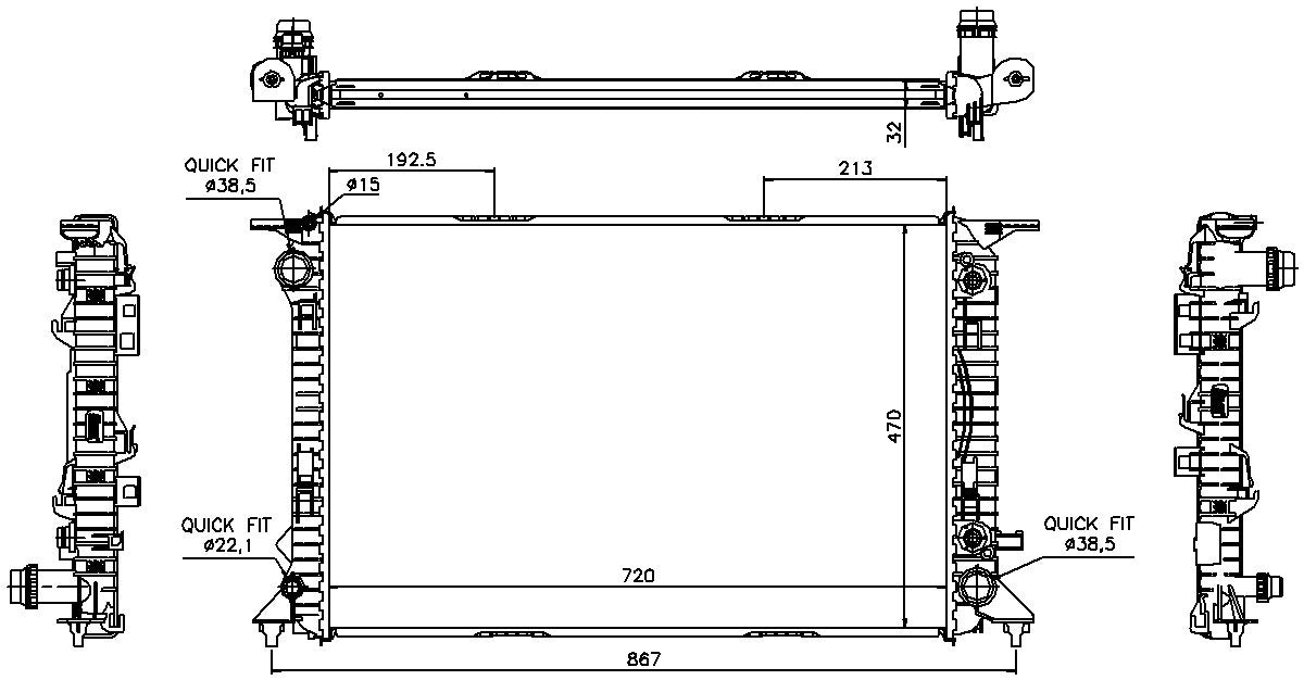 Nissens Radiator