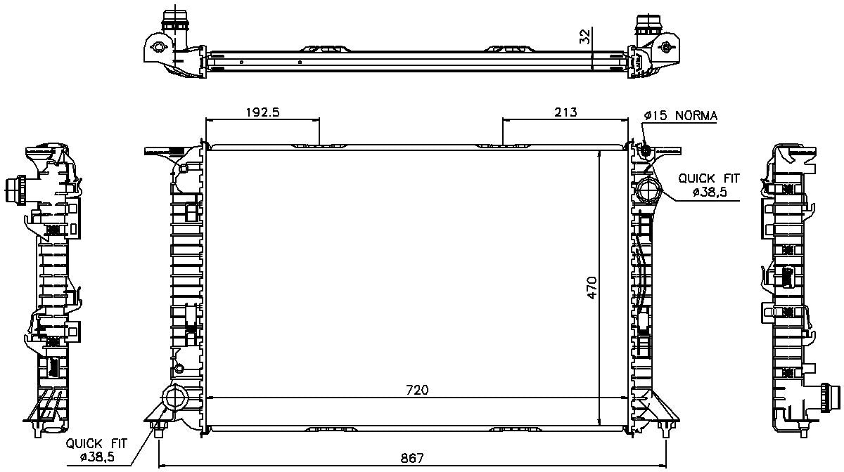 Nissens Radiator
