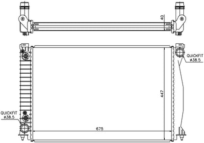 Nissens Radiator