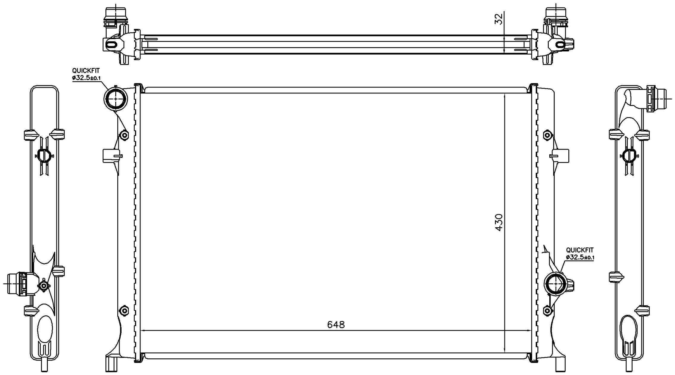 Nissens Radiator 60352