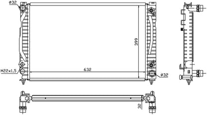 Nissens Radiator 60498