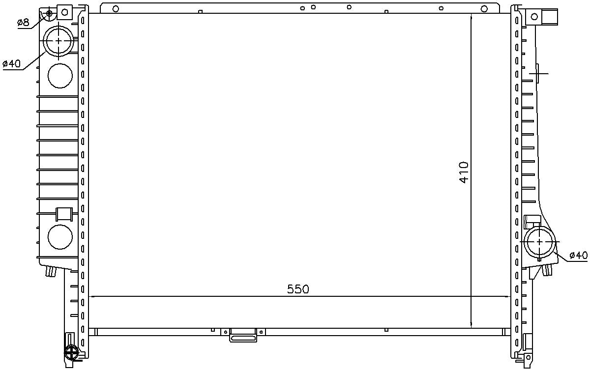 Nissens Radiator 60605
