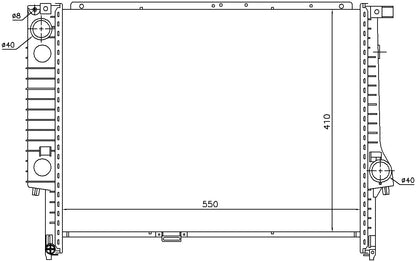 Nissens Radiator 60605