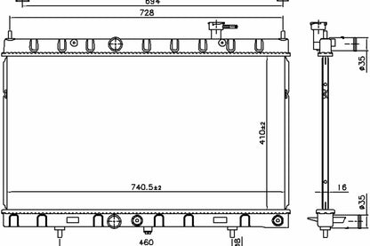 Nissens Radiator 606312