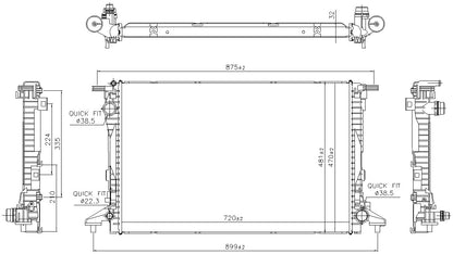 Nissens Radiator 606578