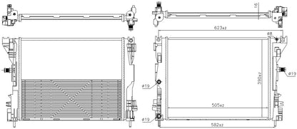 Nissens Radiator 606746