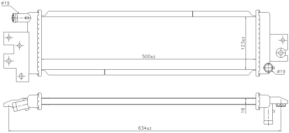 Nissens Radiator 606843