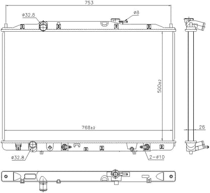 Nissens Radiator 606853 image 3