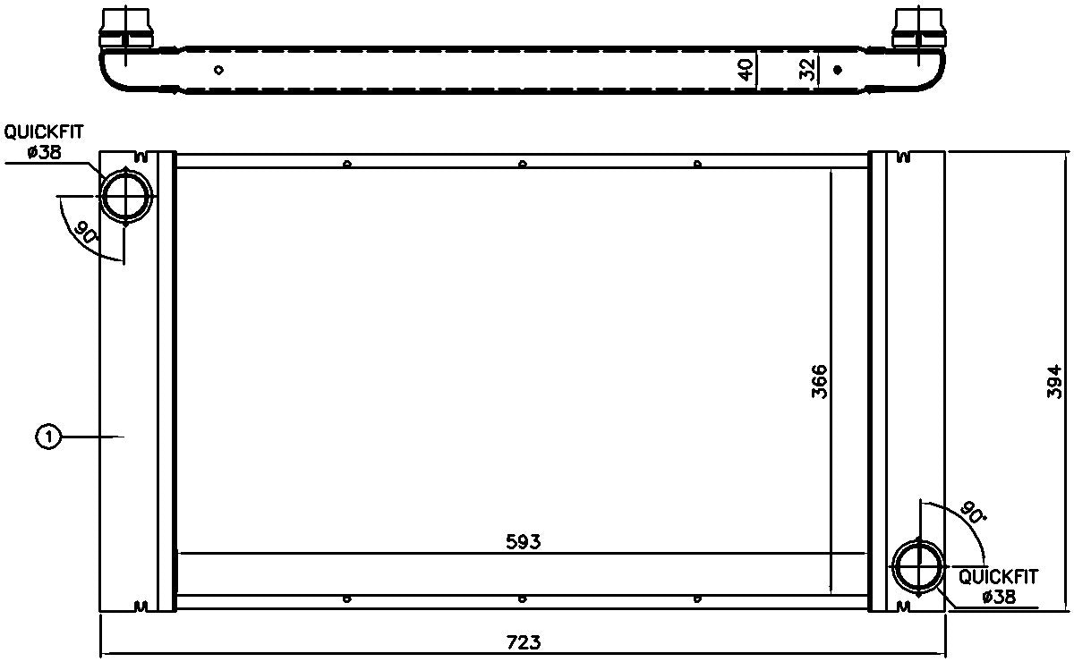 Nissens Radiator 60765