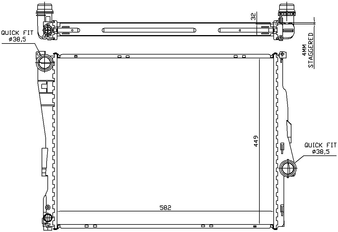 Nissens Radiator