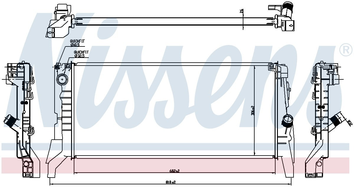 Nissens 60861