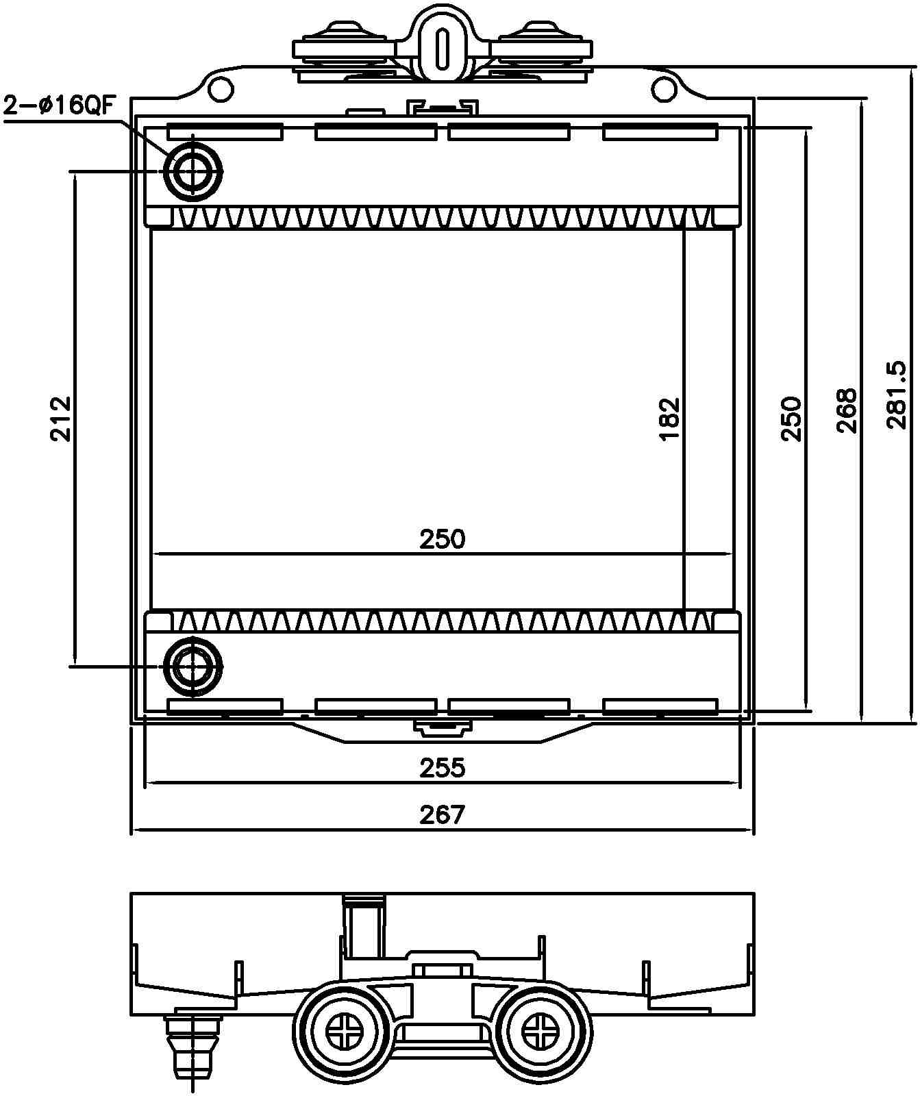 Nissens Radiator 60873