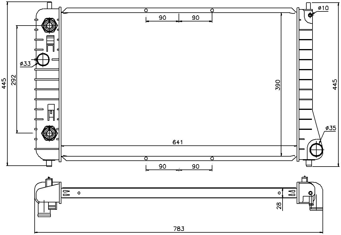 Nissens Radiator 60917