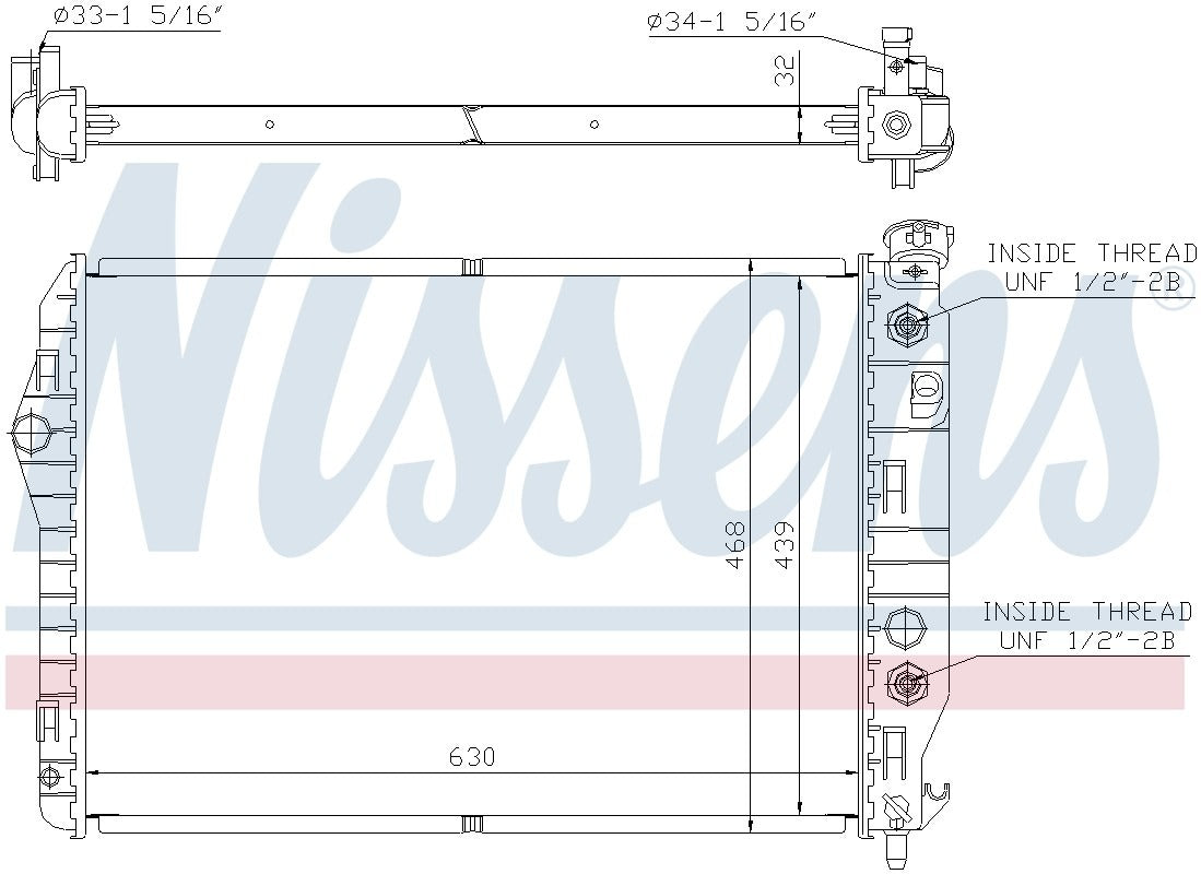 Nissens Radiator 60922