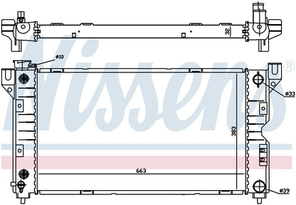 Nissens Radiator 60984