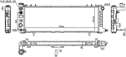 Nissens Radiator 609881