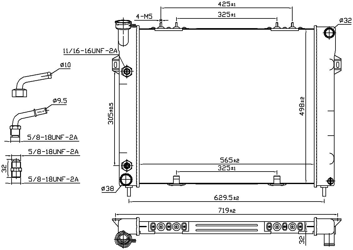 Nissens Radiator 61000