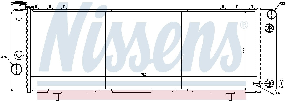 Nissens Radiator 61001