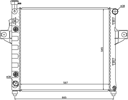 Nissens Radiator 61009