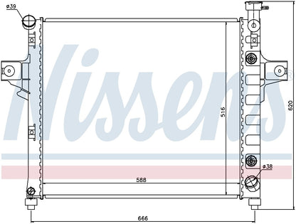 Nissens Radiator 61023