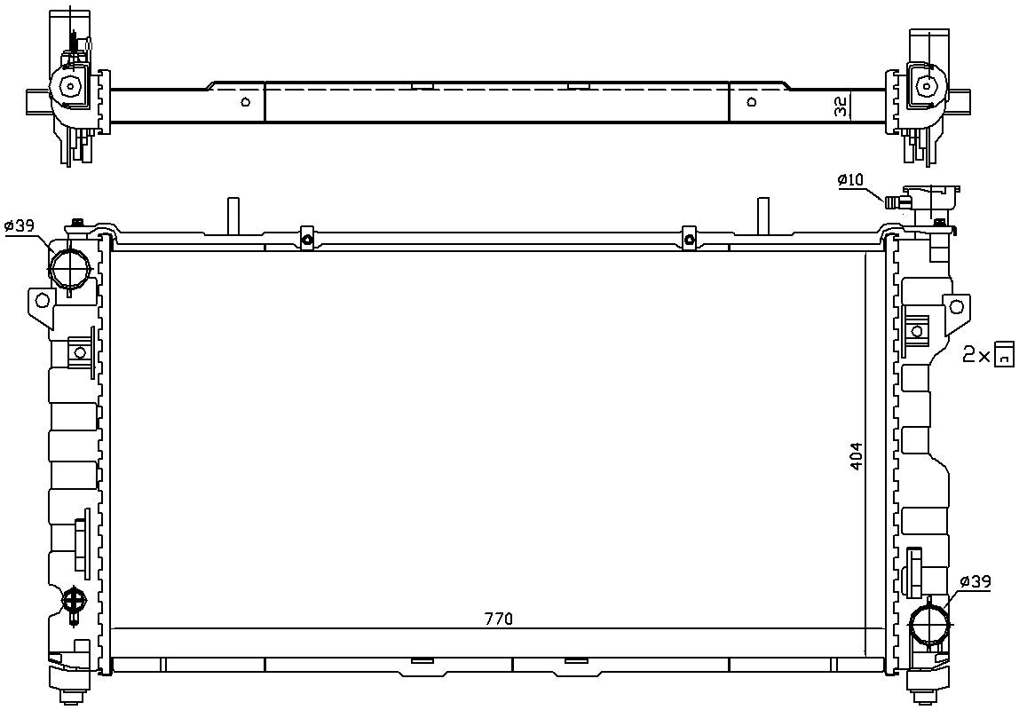 Nissens Radiator 61025