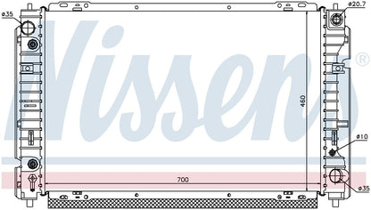 Nissens Radiator 62004