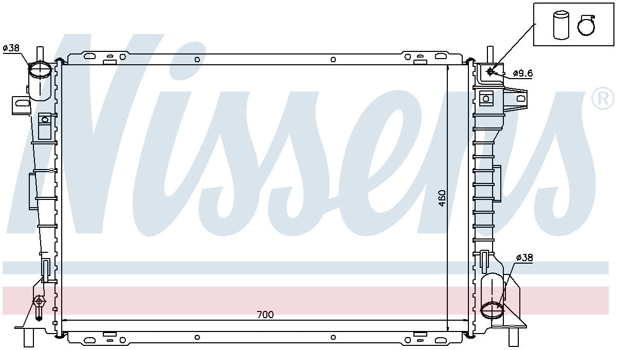 Nissens Radiator 62033