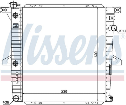 Nissens Radiator 62060
