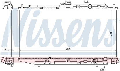 Nissens Radiator 622551